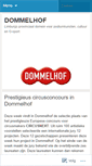 Mobile Screenshot of dommelhof.be